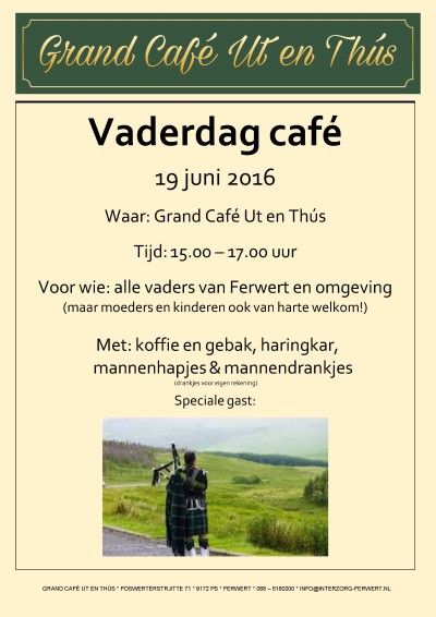vaderdag café Ferwert