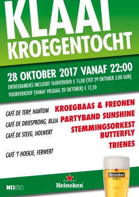poster klaaikroegentocht 2017