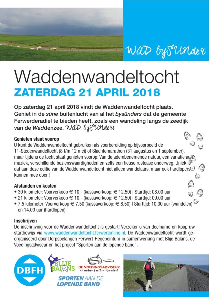 Waddenwandeltocht 2018
