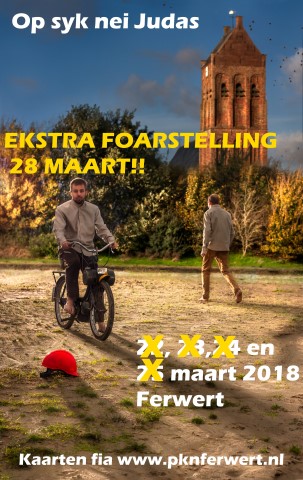 Judas affiche extra voorstelling