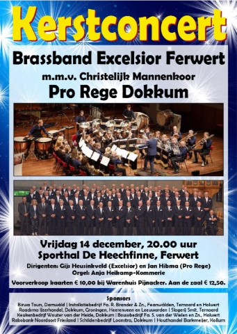 Affiche Kerst Ferwert 2018